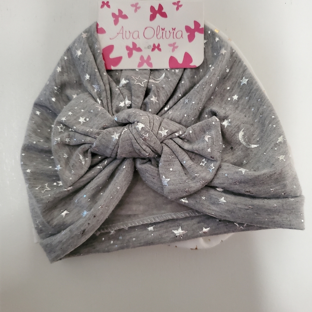 Turban style baby hats